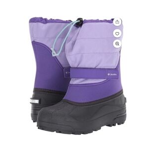 Columbia Girls PowderBug Plus II Winter Boots Size 1